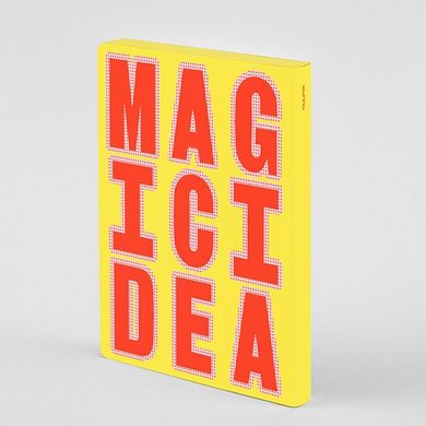 Блокнот Graphic L, Magic Idea, 16,5х22 см, 120 г/м², 128 аркушів, Nuuna