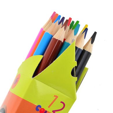 Набір кольорових олівців Jumbo, 12 кольорів, YES