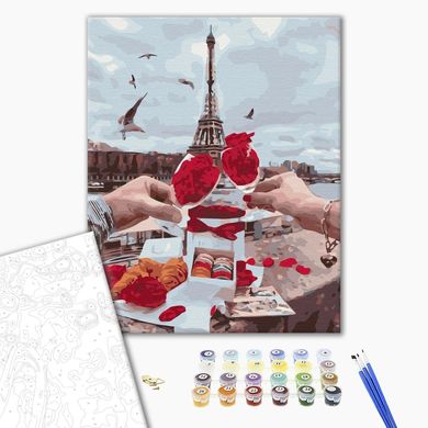 Картина за номерами Пікнік у Парижі, 40х50 см, Brushme