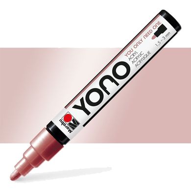 Акриловый маркер YONO, Розовое золото 734, 1,5-3 мм, Marabu