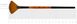 Кисть Flame 1368FN, №4, cинтетика, веерная, короткая ручка, Rosa 4823098533214 фото 1 с 6
