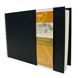 Скетчбук на спіралі D&S А5, 14,8х21 см, 140 г/м², альбомна орієнтація, 80 аркушів, чорний, Hahnemuhle 10628208 зображення 2 з 3