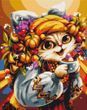Картина по номерам Сентябрьская кошка &copy; Марианна Пащук, 40х50 см, Brushme