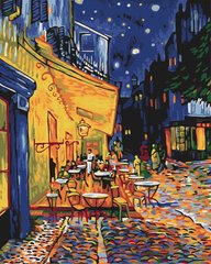 Картина за номерами Нічне кафе в Арлі, Ван Гог, 40x50 см, Brushme