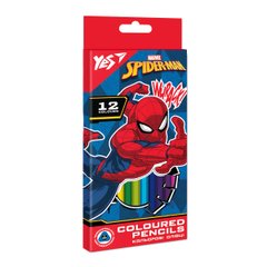 Набір кольорових олівців Marvel Spiderman, 12 кольорів, YES