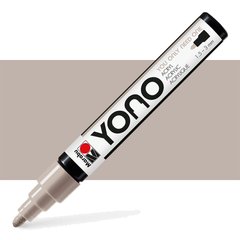 Акриловый маркер YONO, Серый теплый 987, 1,5-3 мм, Marabu