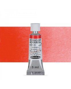 Краска акварельная Schmincke Horadam 5 мл Geranium Red 341