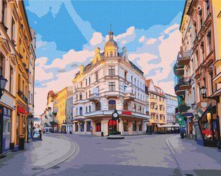 Картина за номерами Вуличками міста Торунь, 40х50 см, Brushme