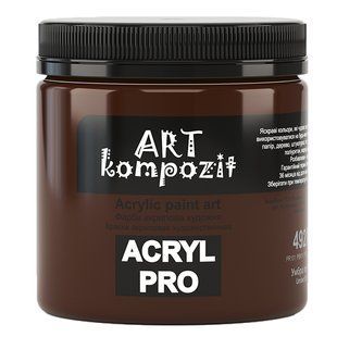 Акриловая краска ART Kompozit, умбра жженая (492), 430 мл
