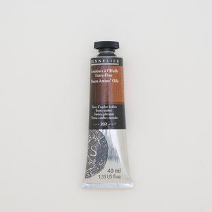 Масляная краска Sennelier, 40 мл, профессиональная, S1, жженая умбра, Burnt umber
