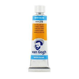 Краска акварельная Van Gogh (270), AZO Желтый насыщенный, туба, 10 мл, Royal Talens
