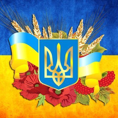 Алмазная вышивка Национальная Символика 40x40 см