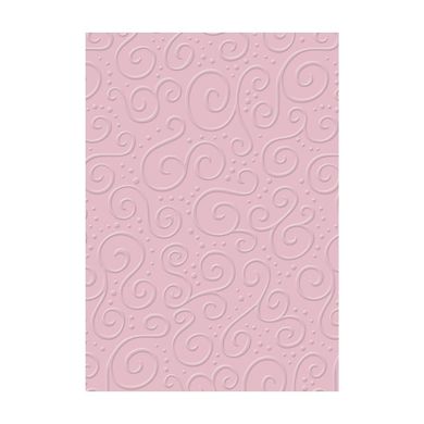 Папір з тисненням Мілан, 21x31 см, 220г/м², рожевий, Heyda