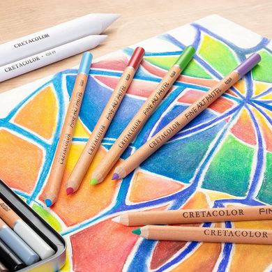 Набор пастельных карандашей, Fine Art Pastel, 12 штук, металлическая коробка, Cretacolor