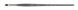 Кисть синтетика плоская Raphaël Softacryl 871, №4, длинная ручка 871.4 фото 1 с 4