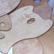 Палитра деревянная перцевидная "Модерн" промасленная, 30х40 см, ROSA 4820149894324 фото 2 с 2