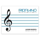 Альбом для нот MUSICA, 16 листов, 17x24 см, 80 г/м&sup2;, Fabriano