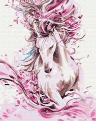 Картина за номерами Витончений кінь, 40x50 см, Brushme