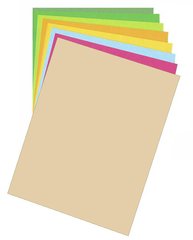 Бумага для дизайна Fotokarton B2, 50x70 см, 300 г/м2, №10 желто-коричневая, Folia
