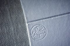 Папір формований Mould-made Printmaking з відбитком логотипу, 56x78 см, 300 г/м², аркуш, Hahnemuhle
