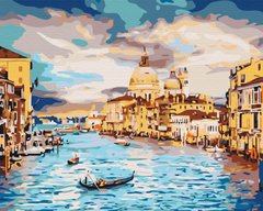 Картина за номерами Небесна Венеція, 40x50 см, Brushme