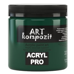 Акриловая краска ART Kompozit, зеленый ФЦ (321), 430 мл