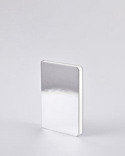 Блокнот Shiny Starlet S, Silver, 10,8x15 cм, 120 г/м&sup2;, 88 листов, Nuuna
