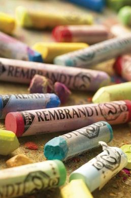 Набір сухої м’якої пастелі Rembrandt, Рожево-фіолетові, 5 штук, Royal Talens