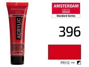Краска акриловая AMSTERDAM, (396) Нафтоловый красный средний, 20 мл, Royal Talens