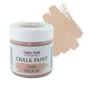 Крейдяна фарба Chalk Paint Какао, 150 мл, Fabrika Decoru