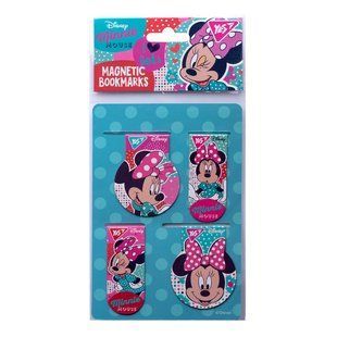 Магнитные закладки YES Minnie Mouse, 4 шт