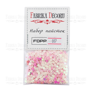 Набор пайеток для украшения и декорирования №007, Fabrika Decoru