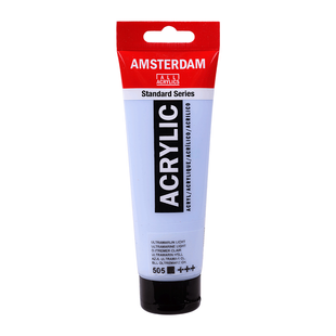 Краска акриловая AMSTERDAM, (505) Ультрамарин светлый, 120 мл, Royal Talens