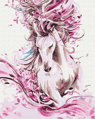 Картина по номерам Изящная лошадь, 40x50 см, Brushme