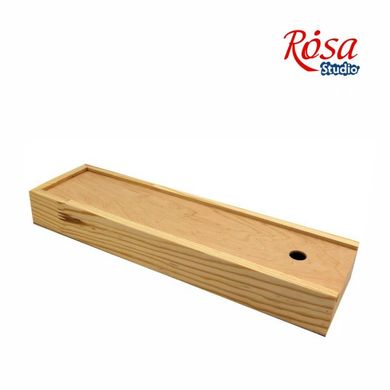 Пенал для кистей деревянный ПК2, 35х4,9х3 см, ROSA Studio