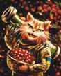 Картина по номерам Котик Мелитополь &copy;Марианна Пащук, 40х50 см, Brushme