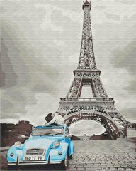 Картина по номерам Ретро Париж, 40х50 см, Brushme