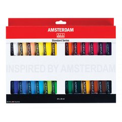 Набор акриловых красок, AMSTERDAM STANDARD, 24x20 мл, Royal Talens