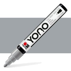 Акриловий маркер YONO, Сірий 078, 1,5-3 мм, Marabu