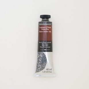 Масляная краска Sennelier, 40 мл, профессиональная, S1, Сиена натуральная (Raw Sienna)