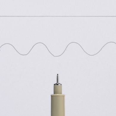 Лайнер PIGMA Micron (0.1), 0,25 мм, Сірий, Sakura