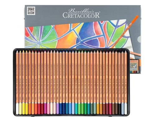 Набір пастельних олівців, Fine Art Pastel, 36 штук, металева коробка, Cretacolor