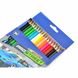 Набір кольорових олівців Street racing, 36 кольорів, 18 штук, YES 5056137111619 зображення 3 з 3