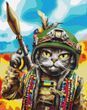Картина по номерам Кот Гуцул &copy;Марианна Пащук, 40х50 см, Brushme
