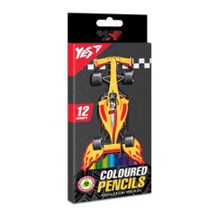 Набор цветных карандашей Race Legend, 12 цветов, YES