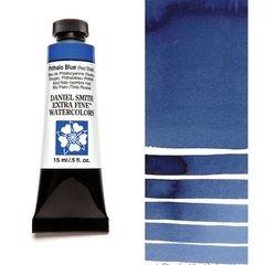 Краска акварельная Daniel Smith 15 мл Phthalo Blue (Red Shade)