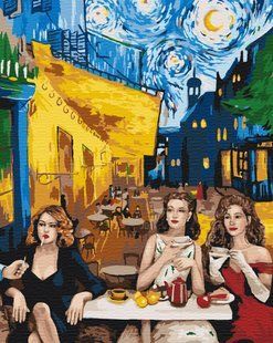 Картина за номерами Мистецтво з першого ряду, 40x50 см, Brushme