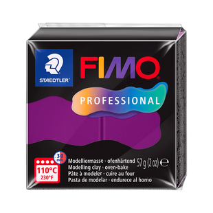Пластика Professional фиолетовая 57 г, Fimo