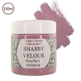 Фарба акрилова Shabby Velour, Верес, 150 мл, Fabrika Decoru