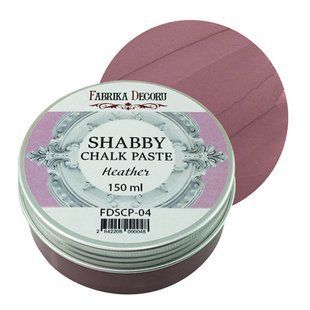 Меловая паста Shabby Chalk Paste, Вереск, 150 мл, Fabrika Decoru